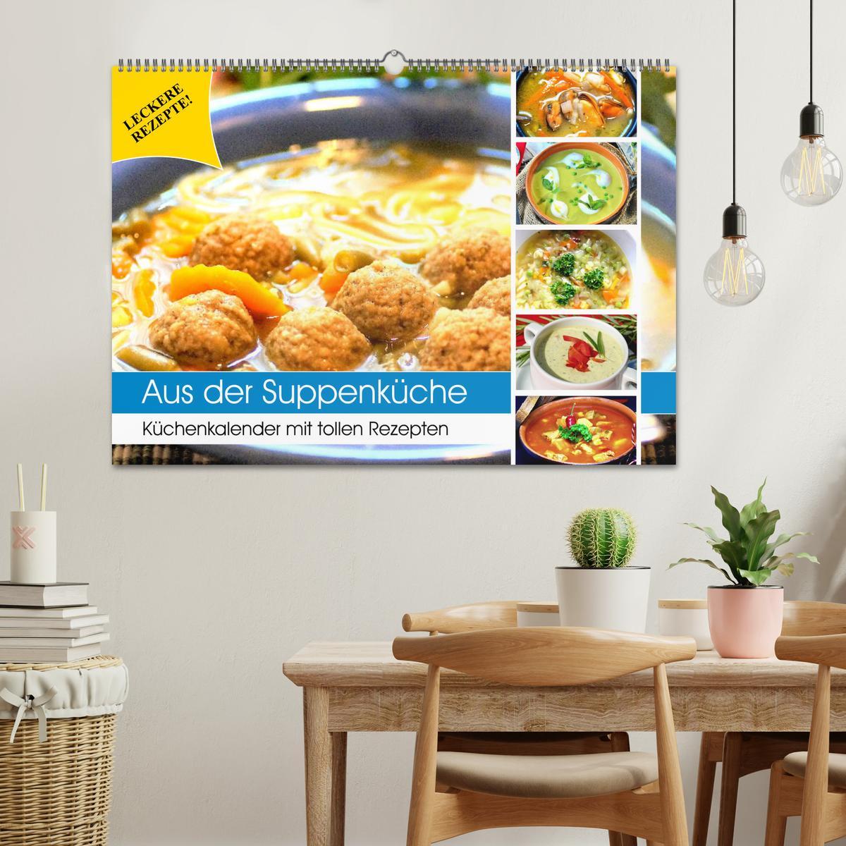 Bild: 9783435188253 | Aus der Suppenküche. Küchenkalender mit tollen Rezepten...