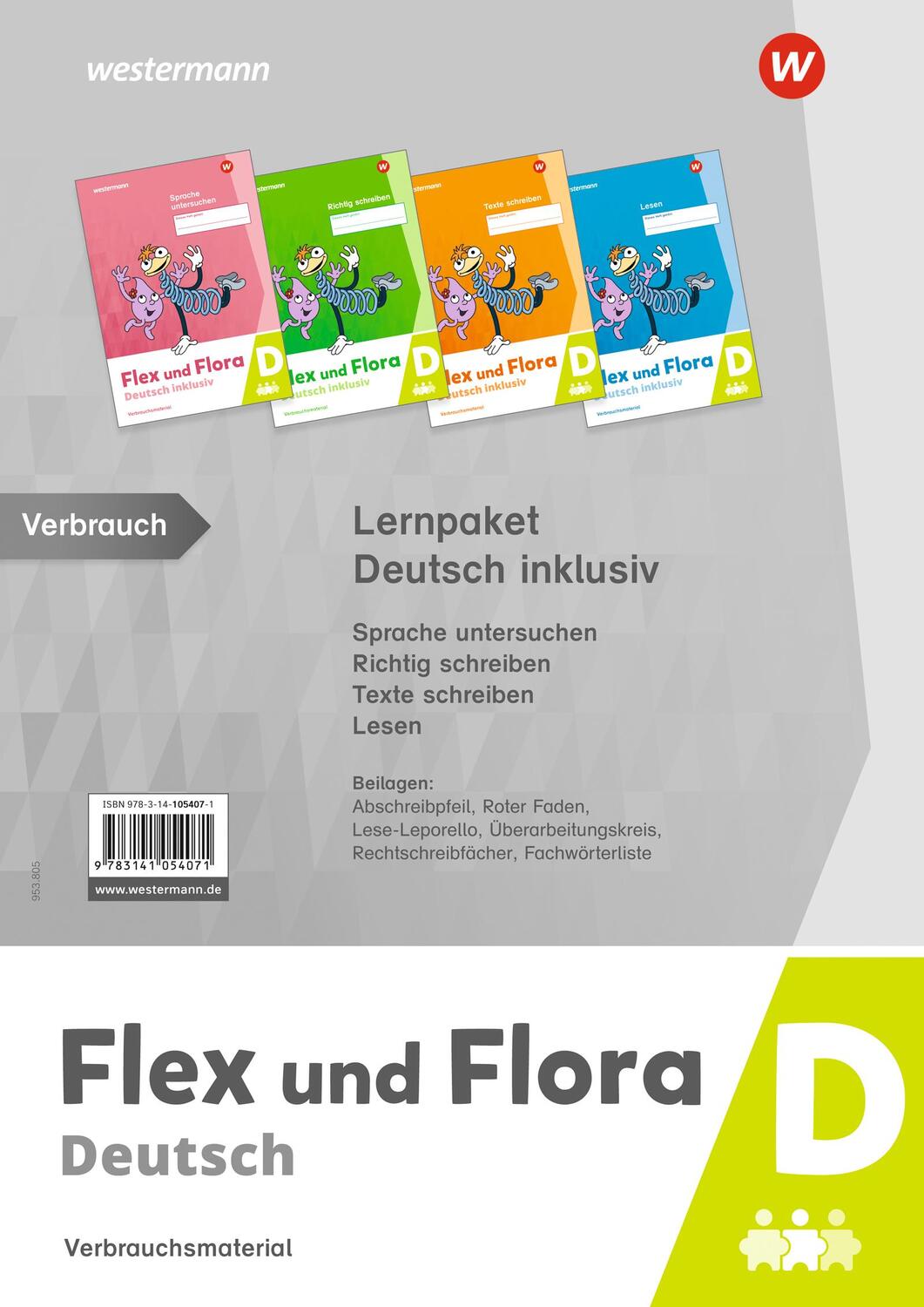 Cover: 9783141054071 | Flex und Flora - Deutsch inklusiv. Paket D | Ausgabe 2021 | Broschüre
