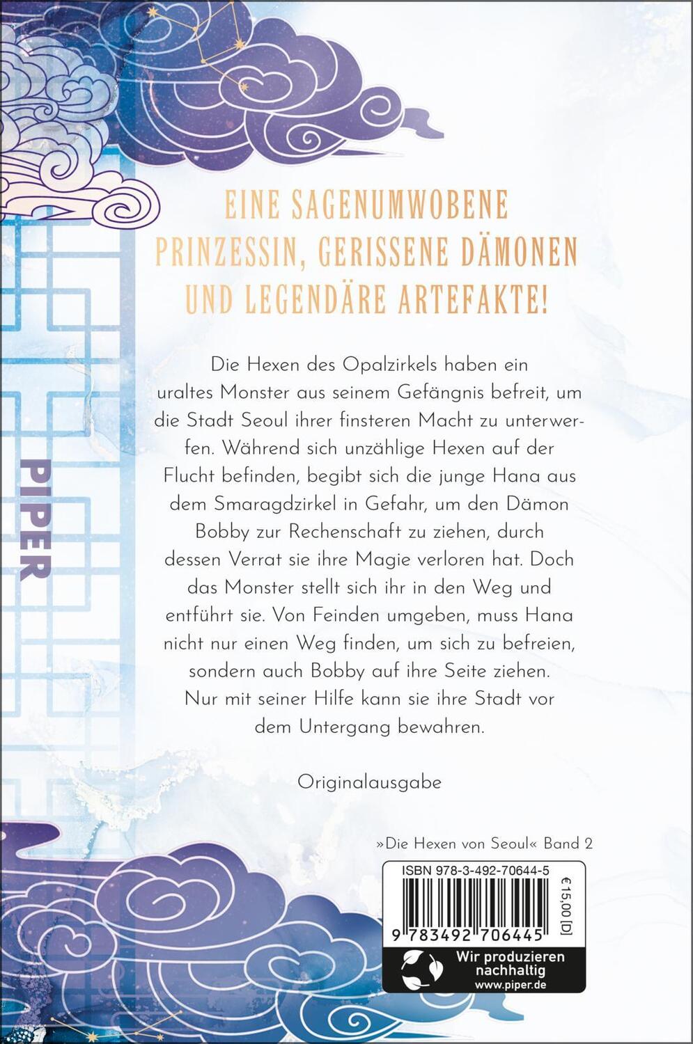 Rückseite: 9783492706445 | Emerald Witches | Laura Labas | Taschenbuch | Die Hexen von Seoul