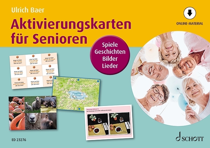 Cover: 9783795719616 | Aktivierungskarten für Senioren | Spiele, Geschichten, Bilder, Lieder