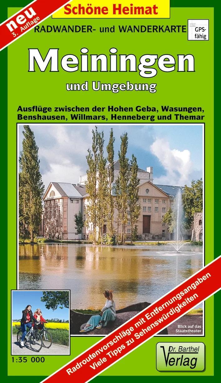 Cover: 9783895911354 | Wander- und Radwanderkarte Meiningen und Umgebung 1 : 35 000 | 2 S.