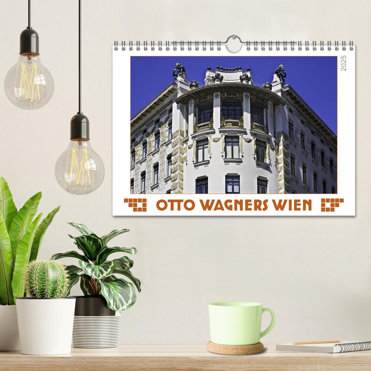 Bild: 9783435283613 | Otto Wagners Wien (Wandkalender 2025 DIN A4 quer), CALVENDO...