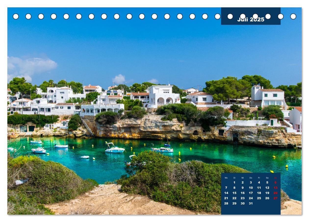 Bild: 9783435003174 | Menorca - die kleine Schwester von Mallorca (Tischkalender 2025 DIN...