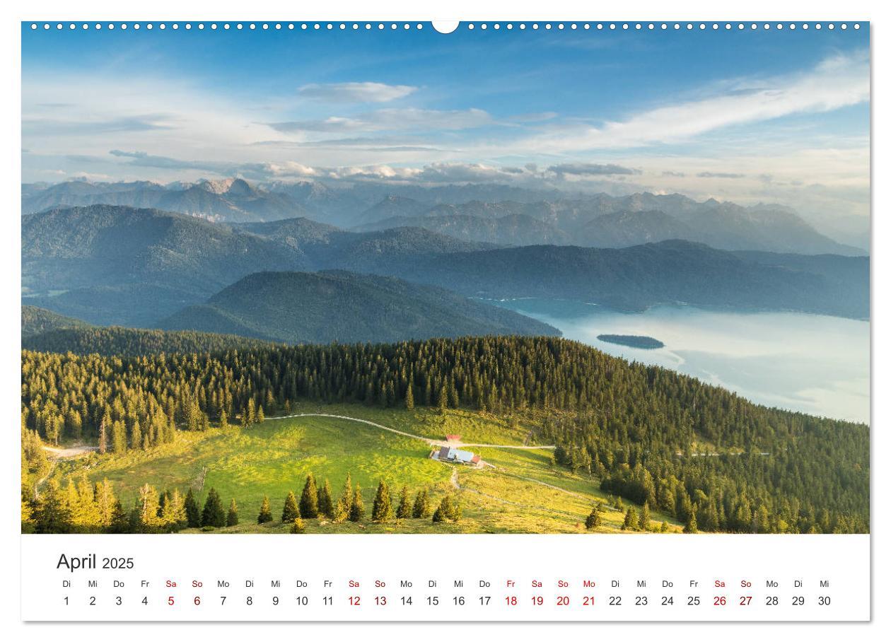 Bild: 9783435360796 | Berge und Seen - Die Perlen der Natur (Wandkalender 2025 DIN A2...