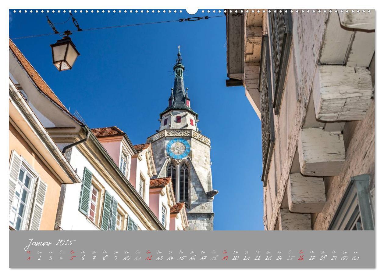 Bild: 9783435571178 | Zwölf Monate in Tübingen (Wandkalender 2025 DIN A2 quer), CALVENDO...