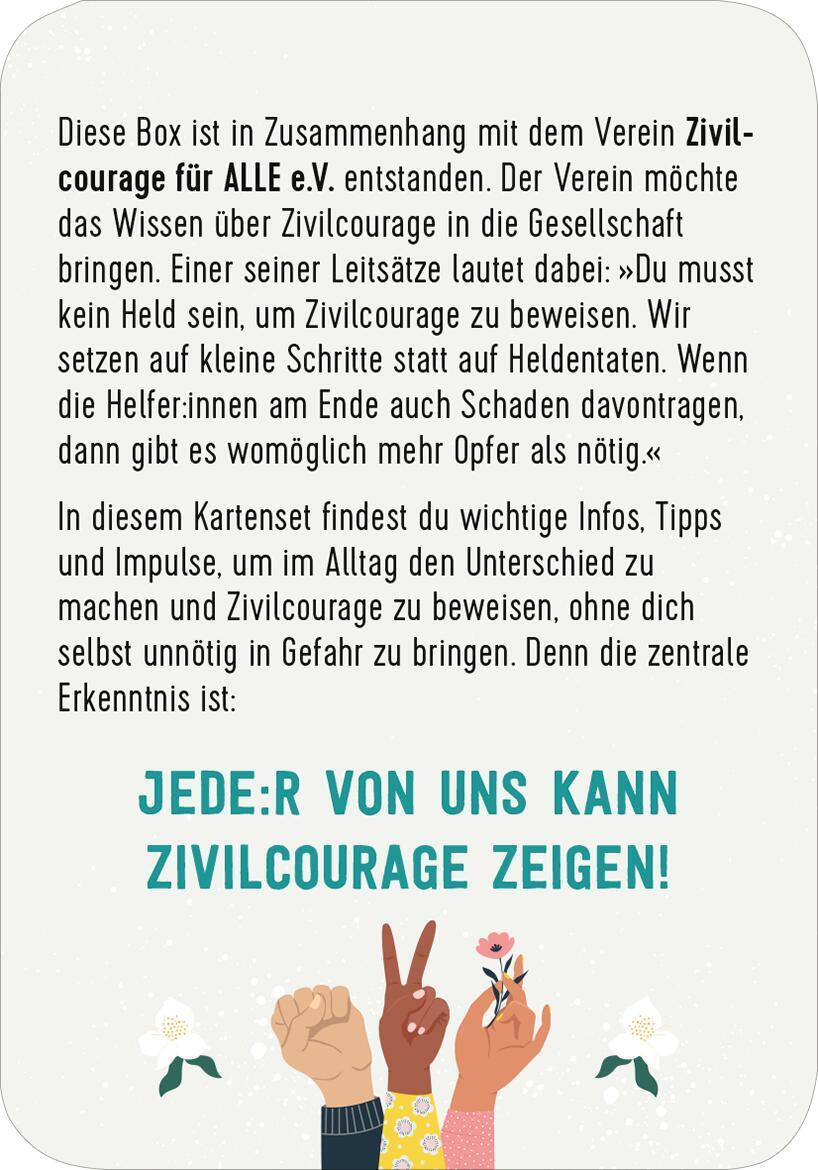 Bild: 9783845849577 | Mensch bist du durch andere | 50 Impulse für mehr Zivilcourage | Buch