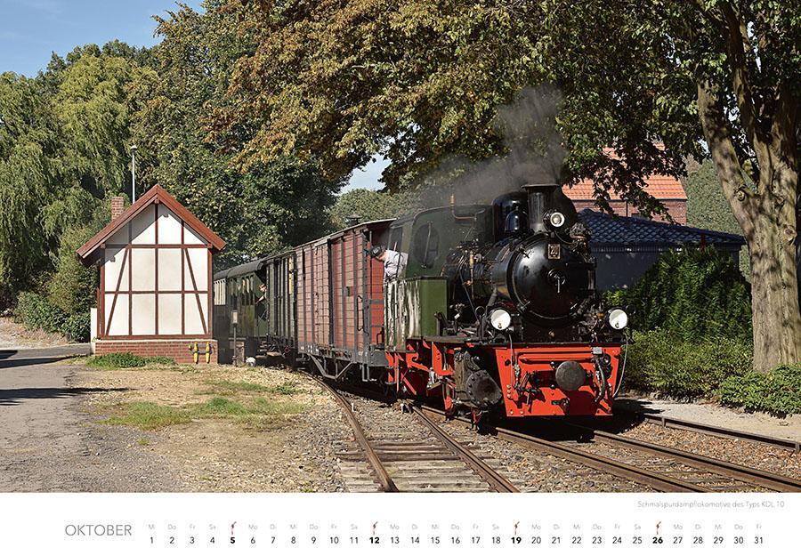 Bild: 9783966648103 | Dampfloks in Farbe Kalender 2025 | Jörg Hajt | Kalender | 14 S. | 2025