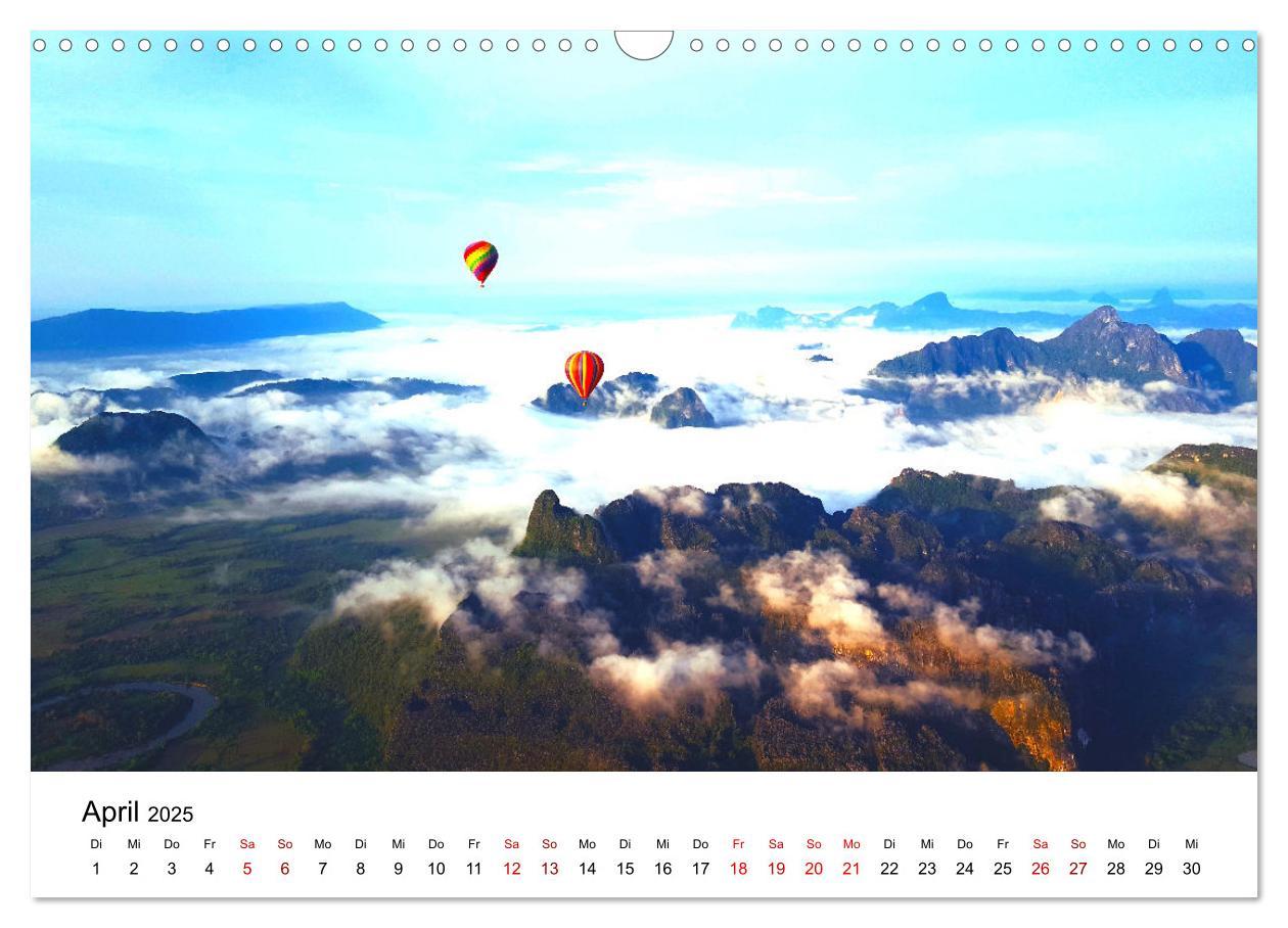 Bild: 9783435000494 | Laos - Abseits der Touristenströme. (Wandkalender 2025 DIN A3...