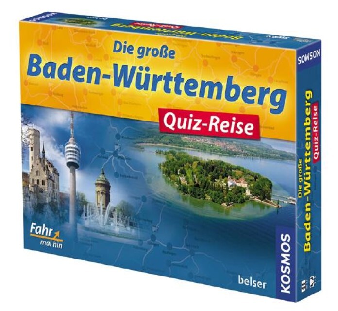 Cover: 9783763026029 | Die große Baden-Württemberg Quiz-Reise | Horst-Rainer Rösner | Spiel