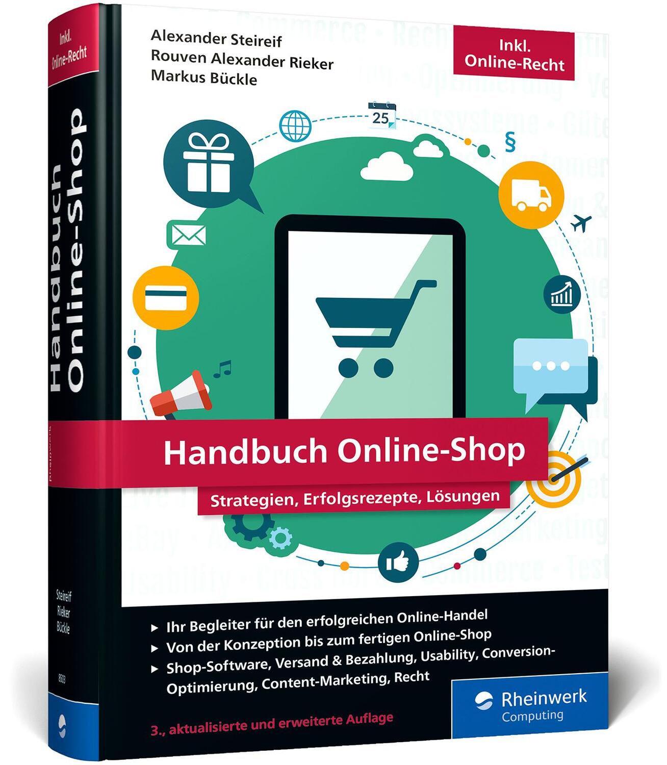 Cover: 9783836285032 | Handbuch Online-Shop | Alexander Steireif (u. a.) | Buch | 892 S.