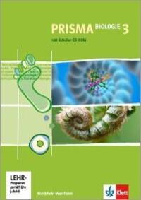 Cover: 9783120683957 | Prisma Biologie 3. Schülerbuch mit Schüler-CD-ROM. Nordrhein-Westfalen