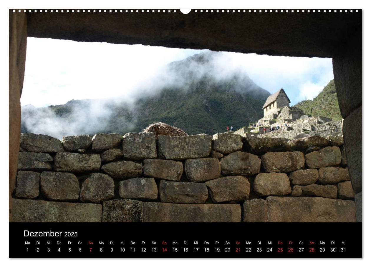 Bild: 9783435667772 | Machu Picchu - Die Stadt in den Wolken (Wandkalender 2025 DIN A2...