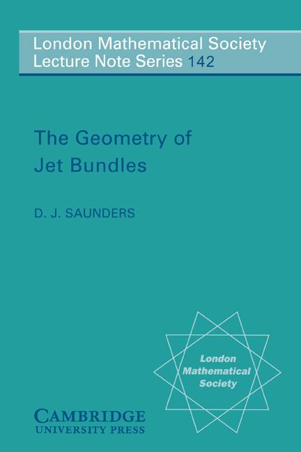 Cover: 9780521369480 | The Geometry of Jet Bundles | D. J. Saunders | Taschenbuch | Englisch