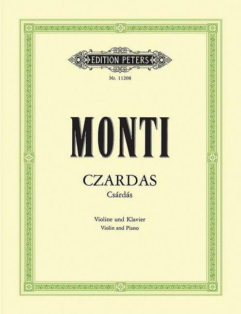 Cover: 9790014109134 | Czardas (Csárdás) | für Violine und Klavier | Vittorio Monti | 10 S.