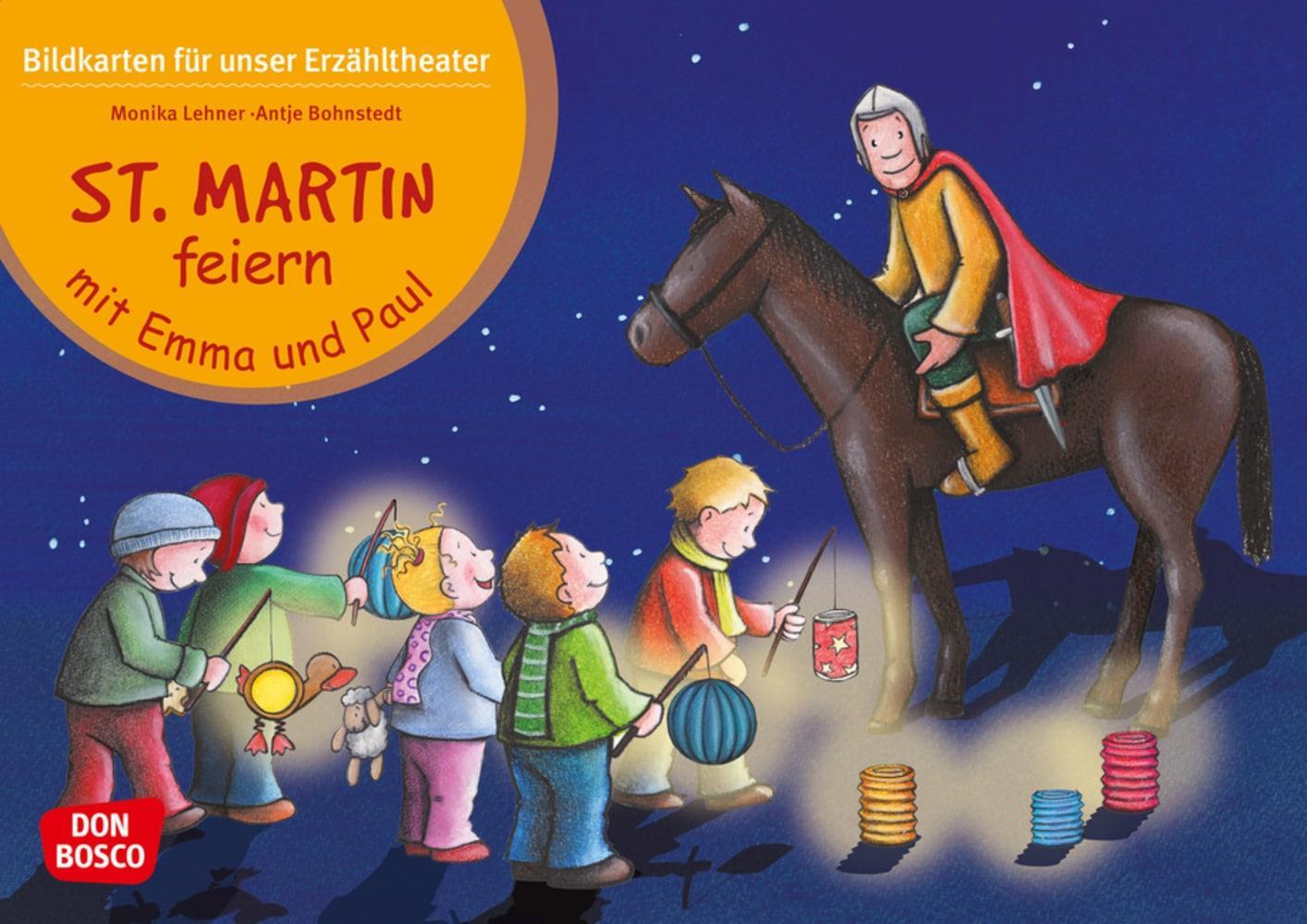 Cover: 4260179510526 | St. Martin feiern mit Emma und Paul. Kamishibai Bildkartenset. | Box