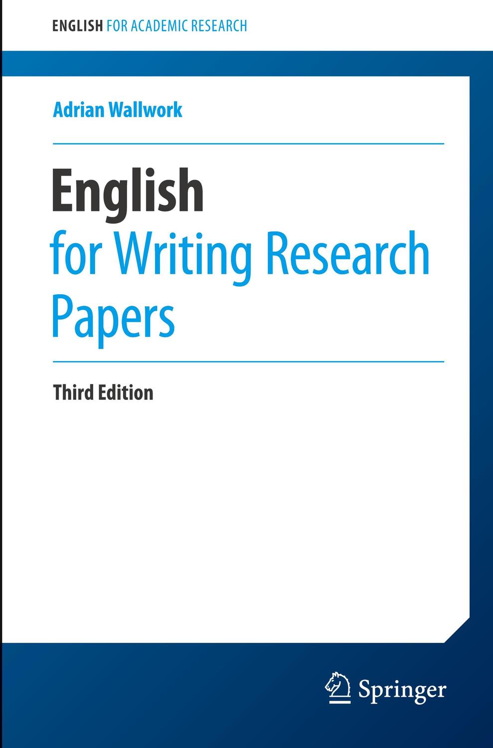 Cover: 9783031310713 | English for Writing Research Papers | Adrian Wallwork | Taschenbuch