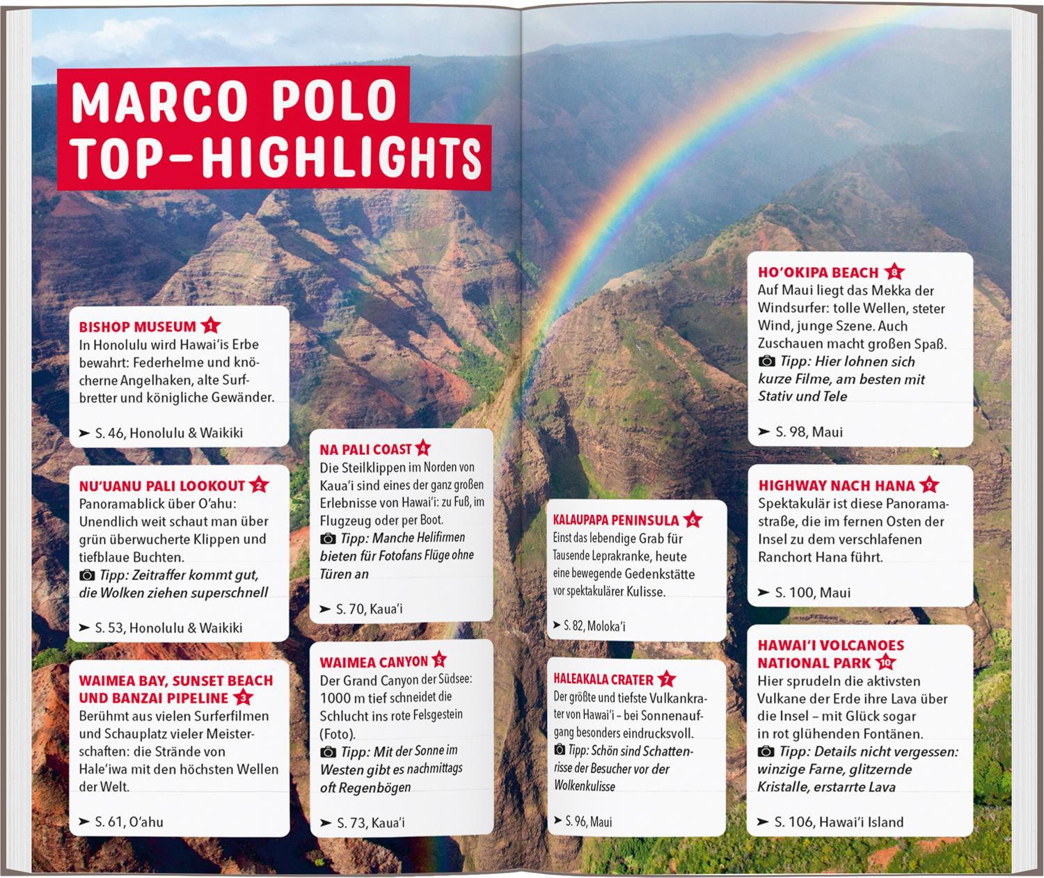 Bild: 9783829734516 | MARCO POLO Reiseführer Hawaii | Karl Teuschl | Taschenbuch | 144 S.