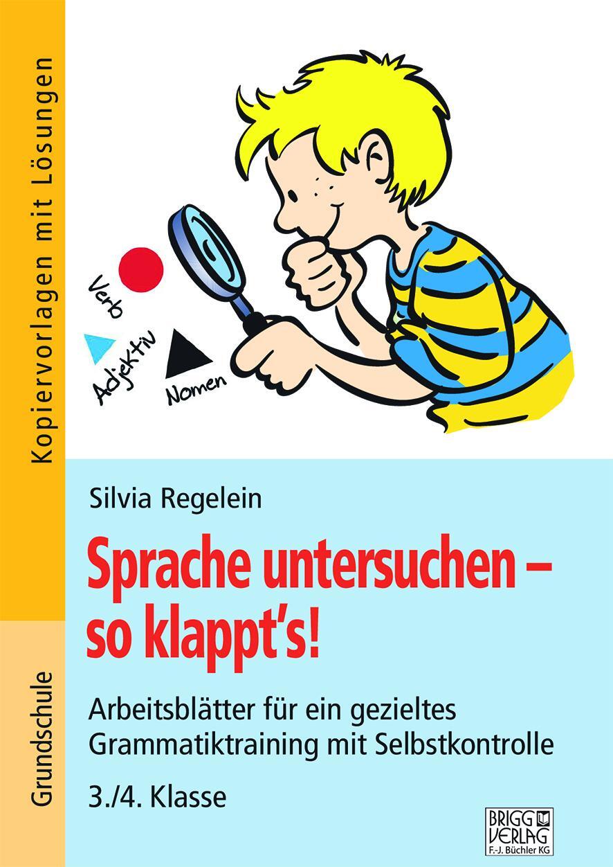 Cover: 9783956604119 | Sprache untersuchen - so klappt's! 3./4. Klasse | Silvia Regelein