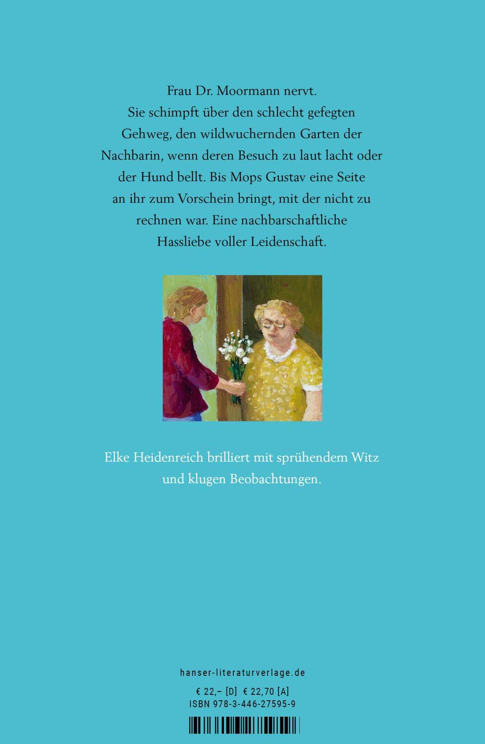 Bild: 9783446275959 | Frau Dr. Moormann &amp; ich | Elke Heidenreich | Buch | 88 S. | Deutsch