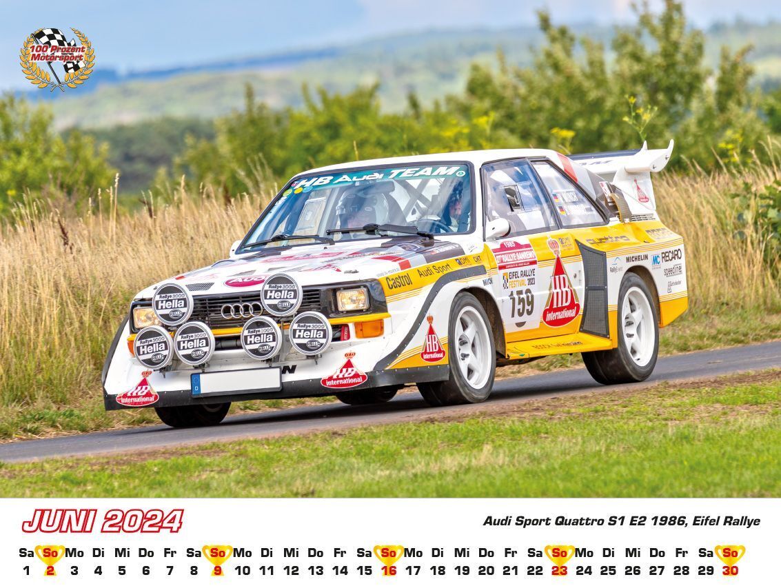 Bild: 9783948794590 | Audi im Rennsport Kalender 2024 | Frank Pommer | Kalender | 2024