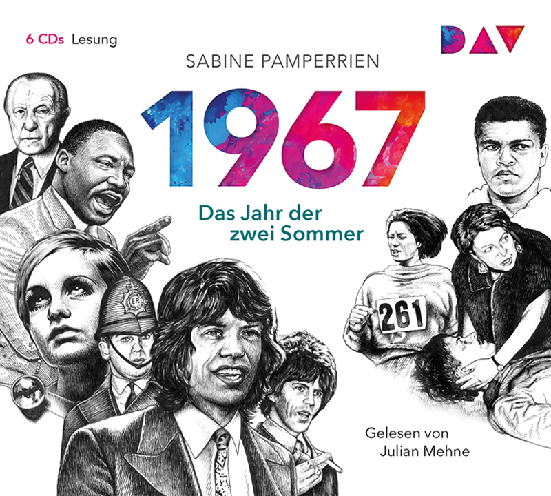 Cover: 9783862319930 | 1967: Das Jahr der zwei Sommer, 6 Audio-CDs | Sabine Pamperrien | CD