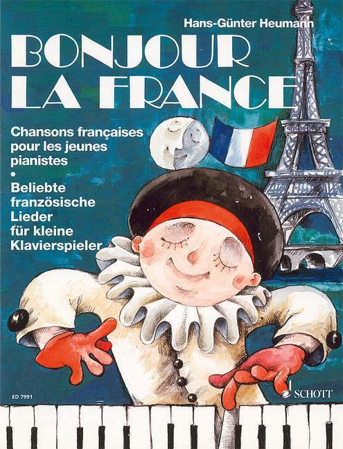 Cover: 9790001082419 | Bonjour la France | Joachim Schuster | Noten (Rückendrahtheftung)
