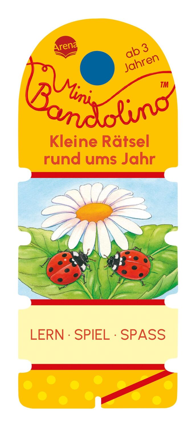 Cover: 9783401721316 | Mini Bandolino. Kleine Rätsel rund ums Jahr | Christine Morton | Buch