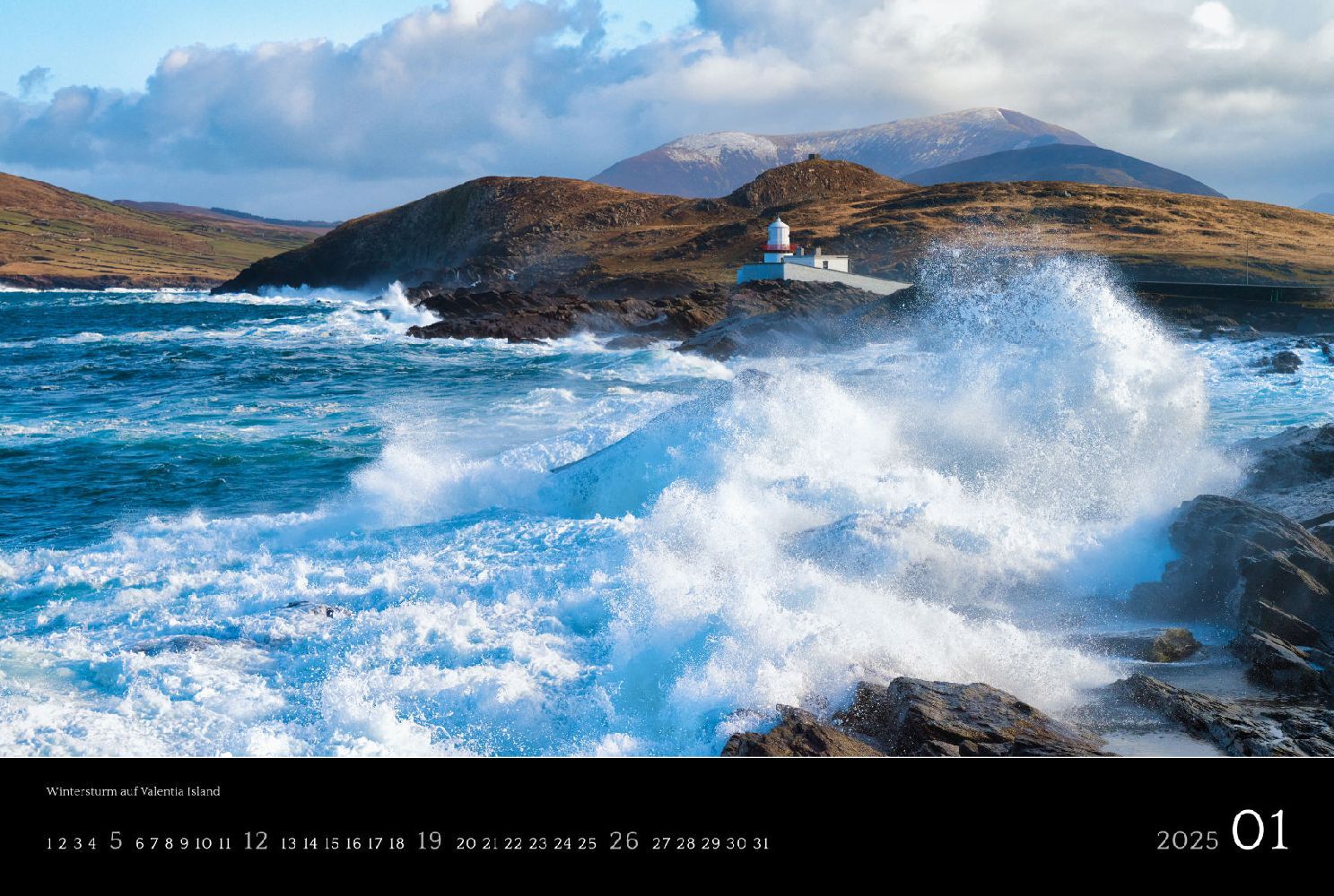 Bild: 9783947628070 | Irland 2025 | Irland Panoramakalender | Stefan Schnebelt | Kalender