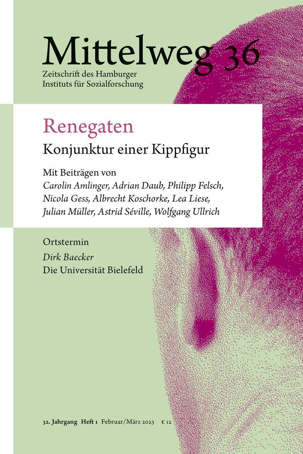 Cover: 9783868547702 | Renegaten. Konjunktur einer Kippfigur | Carolin Amlinger (u. a.)