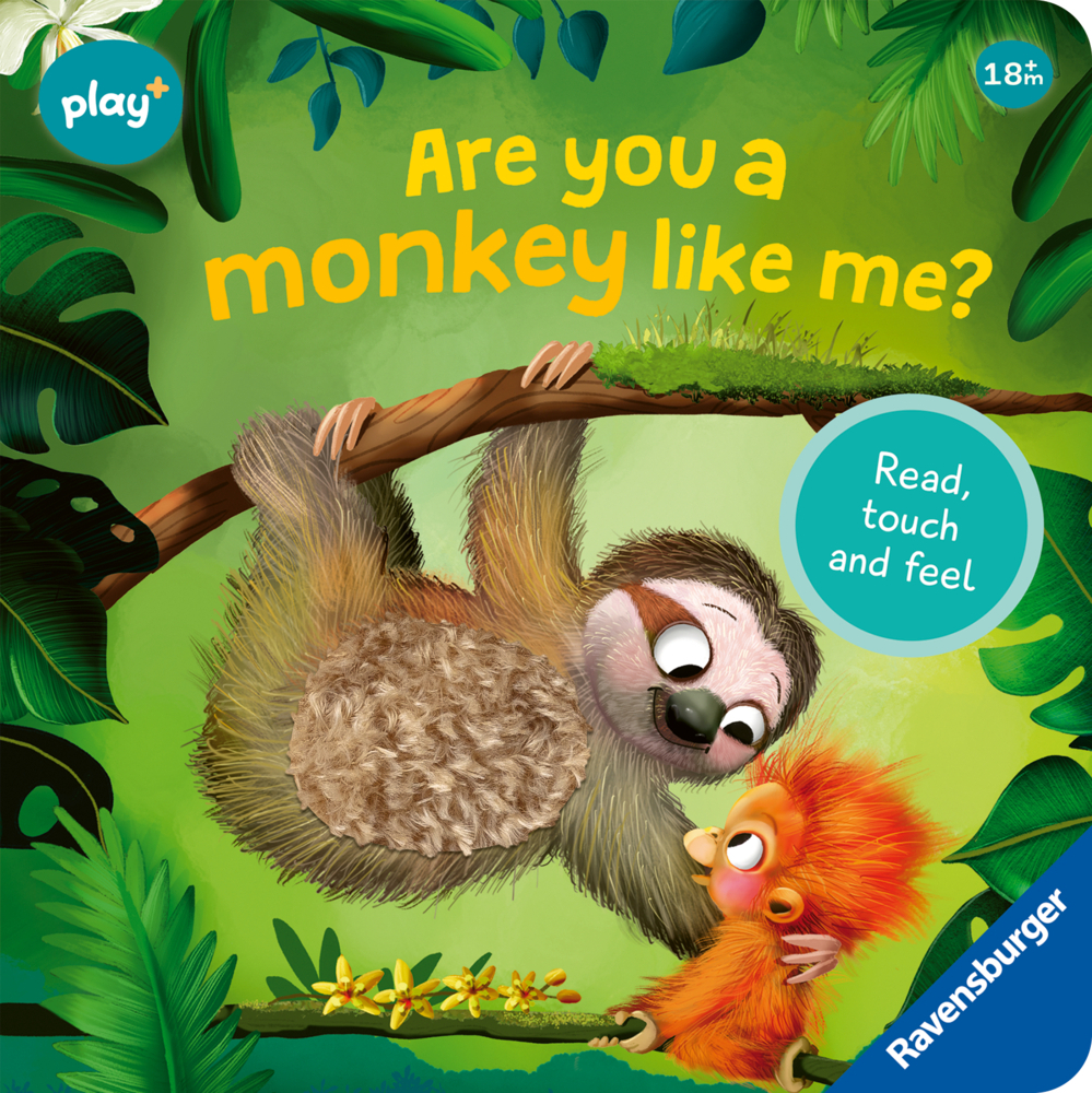 Cover: 9783380970033 | Ravensburger Play+ Are you a monkey like me?, Baby book 18+ months