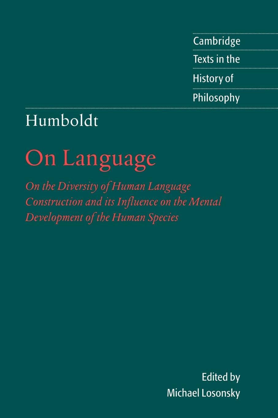 Cover: 9780521667722 | Humboldt | Wilhelm Von Humboldt (u. a.) | Taschenbuch | Paperback