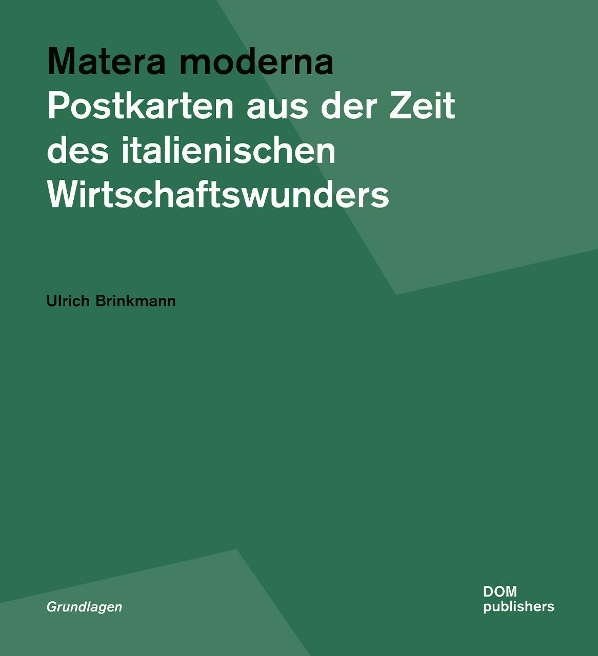 Cover: 9783869227825 | Matera moderna | Ulrich Brinkmann | Taschenbuch | Grundlagen / Basics