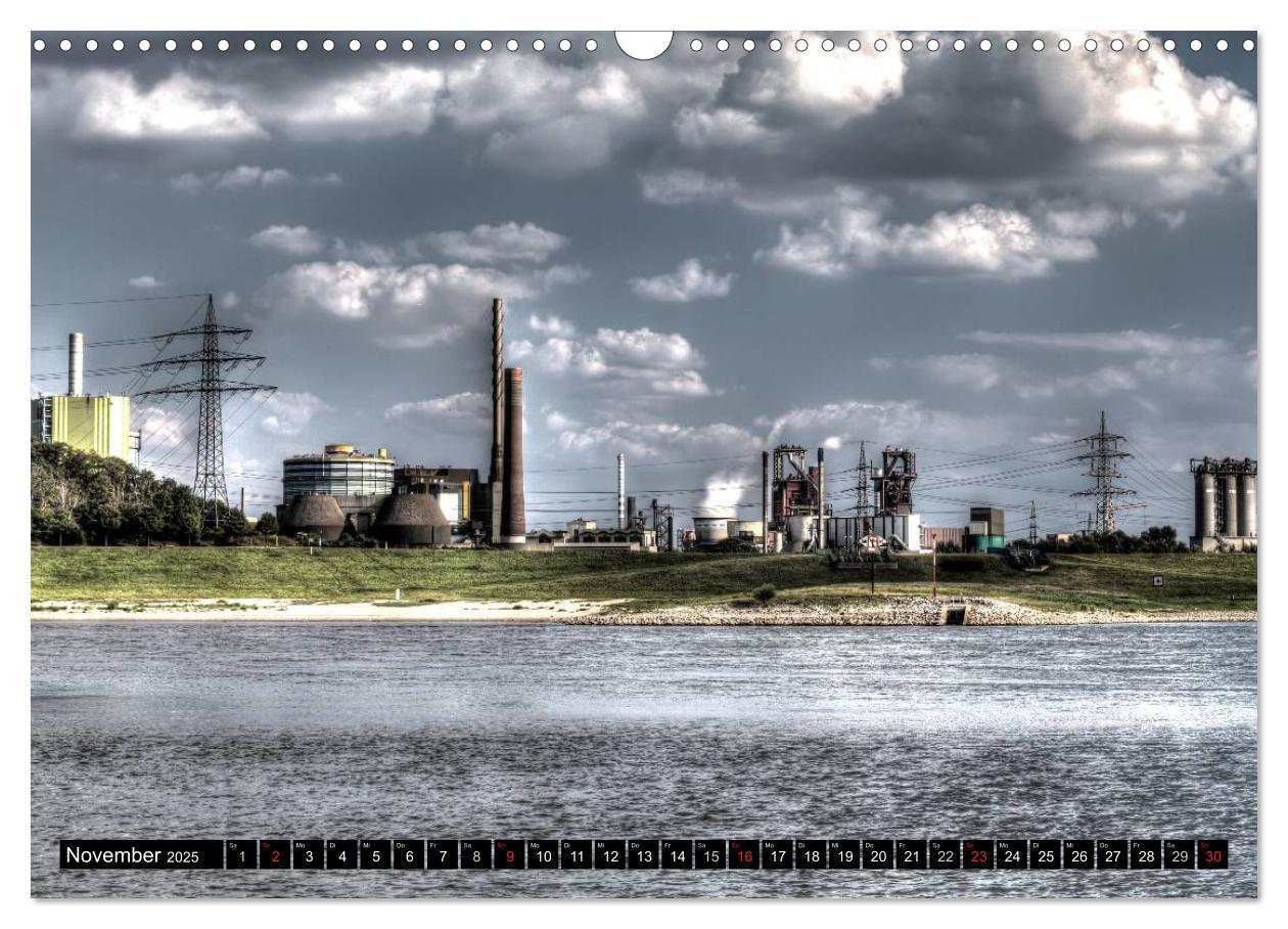 Bild: 9783435519088 | Duisburg am Rhein - R(h)einblicke (Wandkalender 2025 DIN A3 quer),...