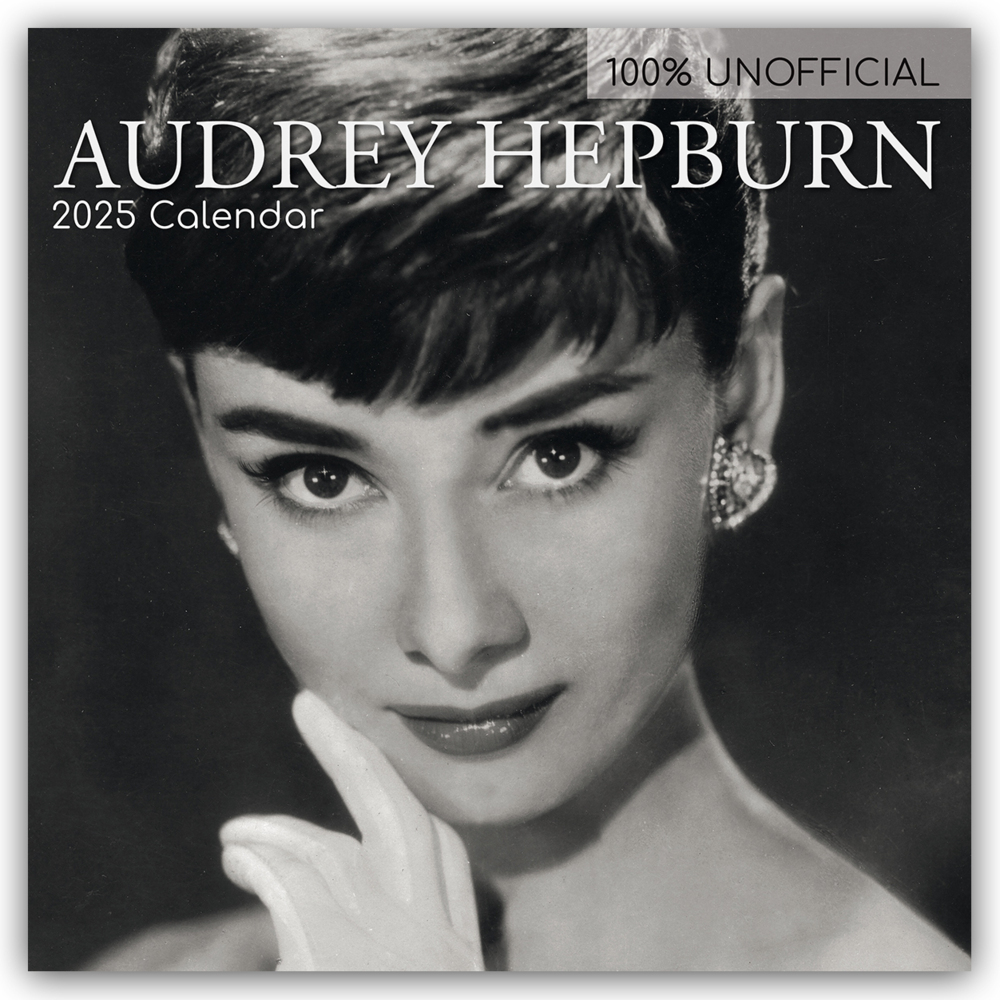 Cover: 9781837889129 | Audrey Hepburn 2025 - 16-Monatskalender | Ltd | Kalender | 14 S.