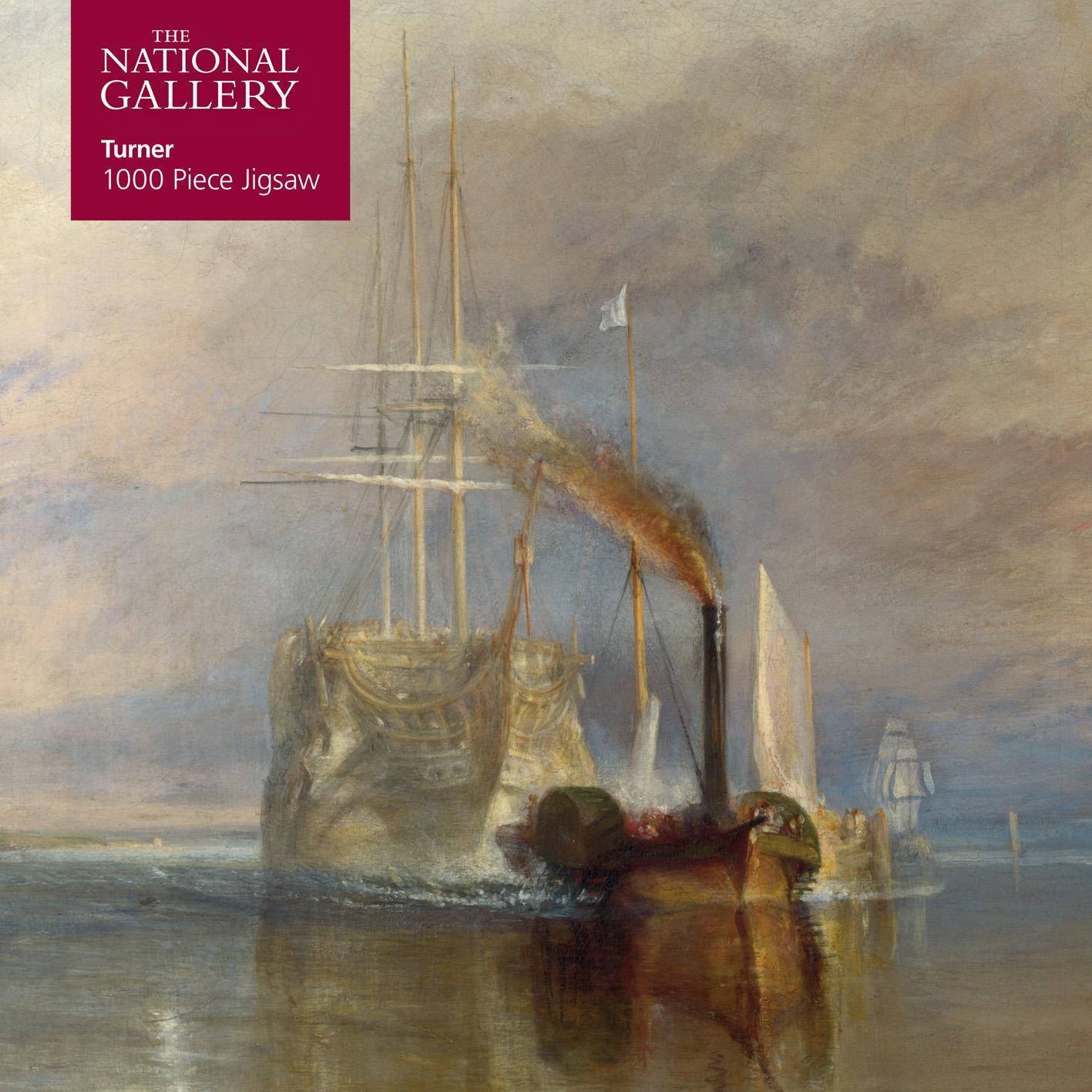 Cover: 9781787552203 | Adult Jigsaw Puzzle National Gallery Turner: Fighting Temeraire:...