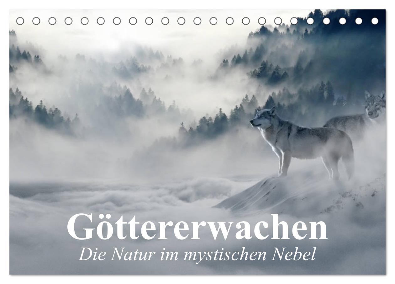 Cover: 9783435442898 | Göttererwachen. Die Natur im mystischen Nebel (Tischkalender 2025...