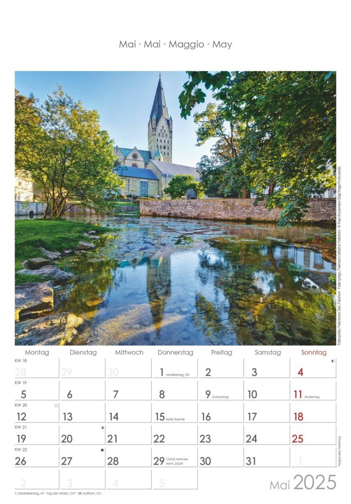 Bild: 4251732343354 | Alpha Edition - Nordrhein-Westfalen 2025 Bildkalender, 23,7x34cm,...