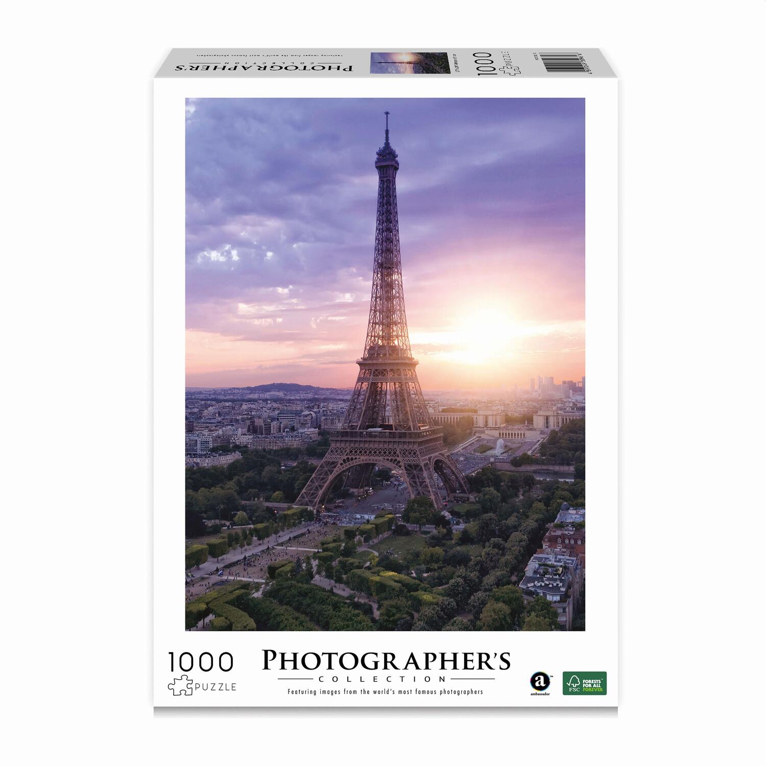 Cover: 4897049309616 | AMBASSADOR - Eiffelturm Paris 1000 Teile | Ambassador | Spiel | 2022