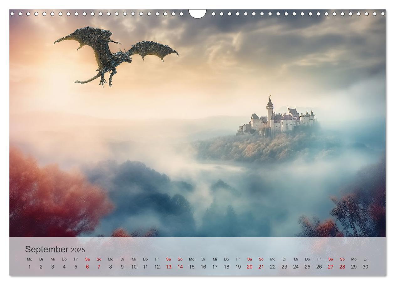 Bild: 9783383838224 | Im Land der schönen Drachen (Wandkalender 2025 DIN A3 quer),...