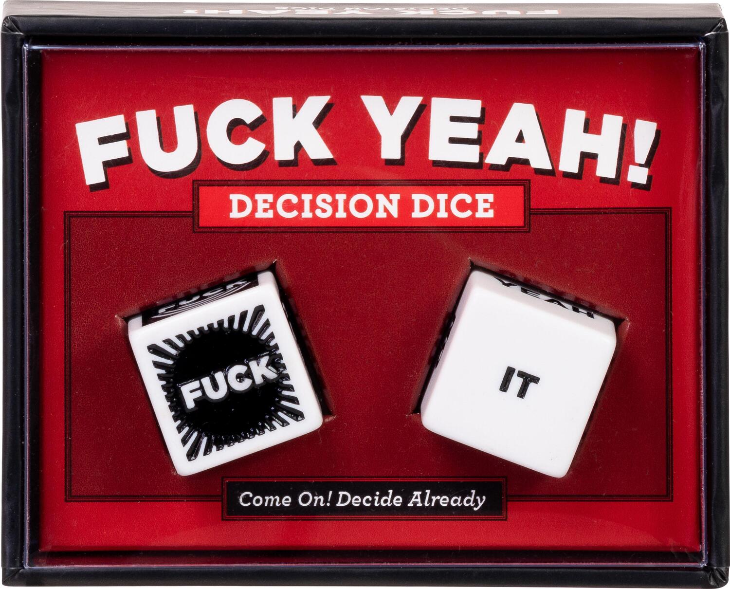 Cover: 9781452175546 | Fuck Yeah! Decision Dice: (grab Bag Gift, Novelty Item, Stocking...