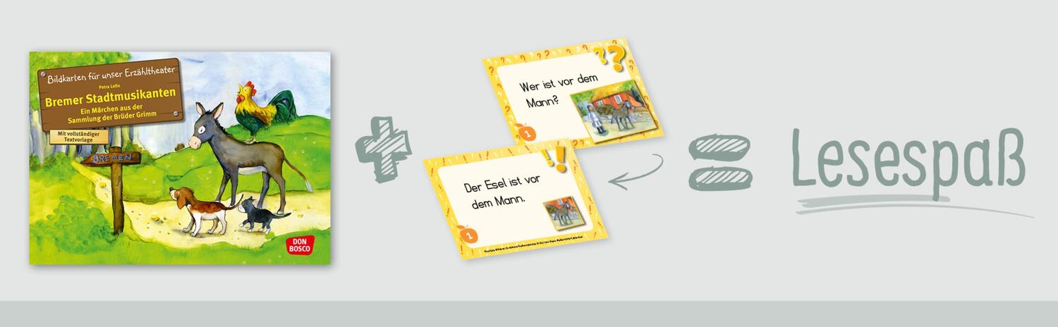 Bild: 4260179516856 | Kami-Quiz Märchen: Die Bremer Stadtmusikanten | Helga Fell | Box
