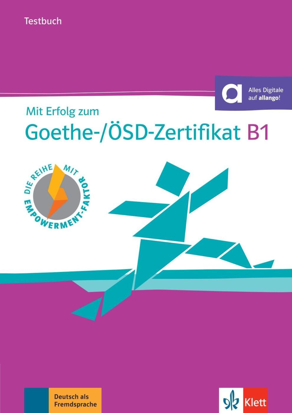 Cover: 9783126758512 | Mit Erfolg zum Goethe-Zertifikat B1 | Testbuch mit Audio-CD | Buch