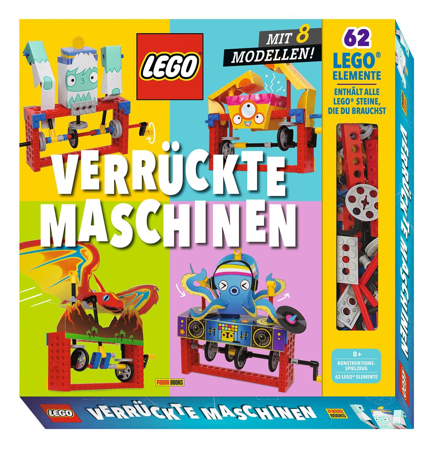 Cover: 9783833239953 | LEGO® Verrückte Maschinen: Mit 8 Modellen! | Taschenbuch | 64 S.