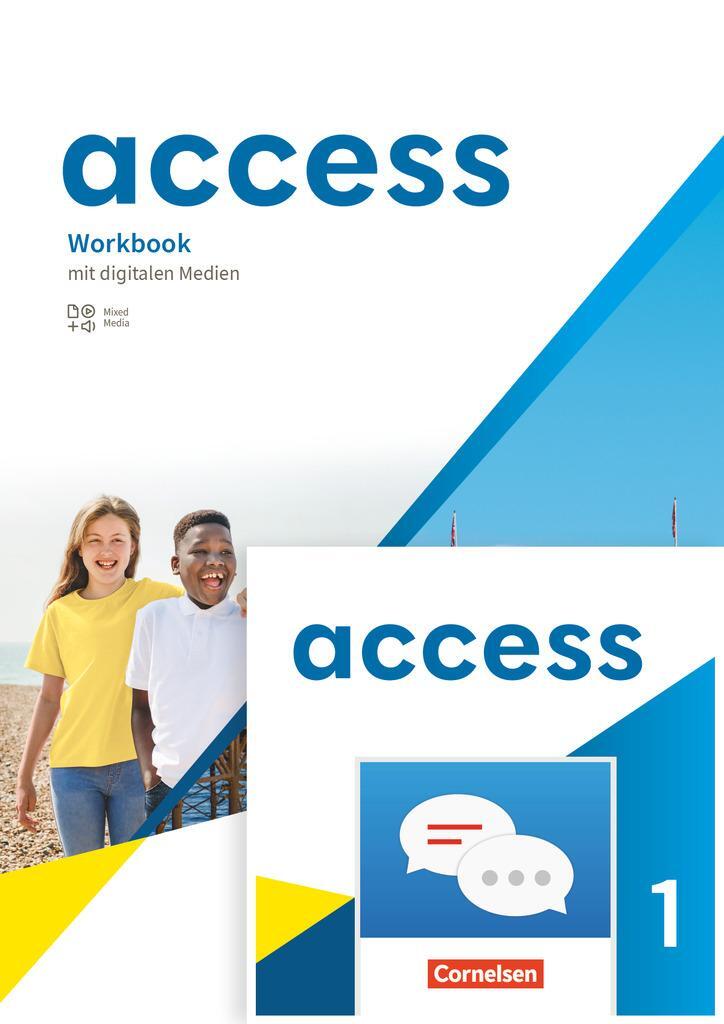 Cover: 9783060346554 | Access Band 1: 5. Schuljahr - Workbook mit digitalen Medien - plus...