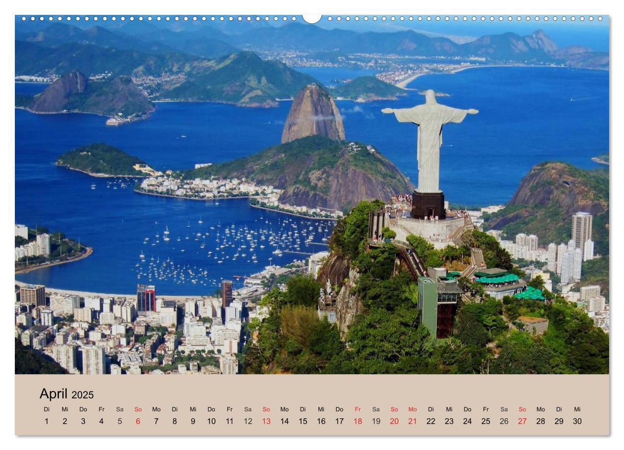 Bild: 9783435720392 | Brasilien. Impressionen (Wandkalender 2025 DIN A2 quer), CALVENDO...