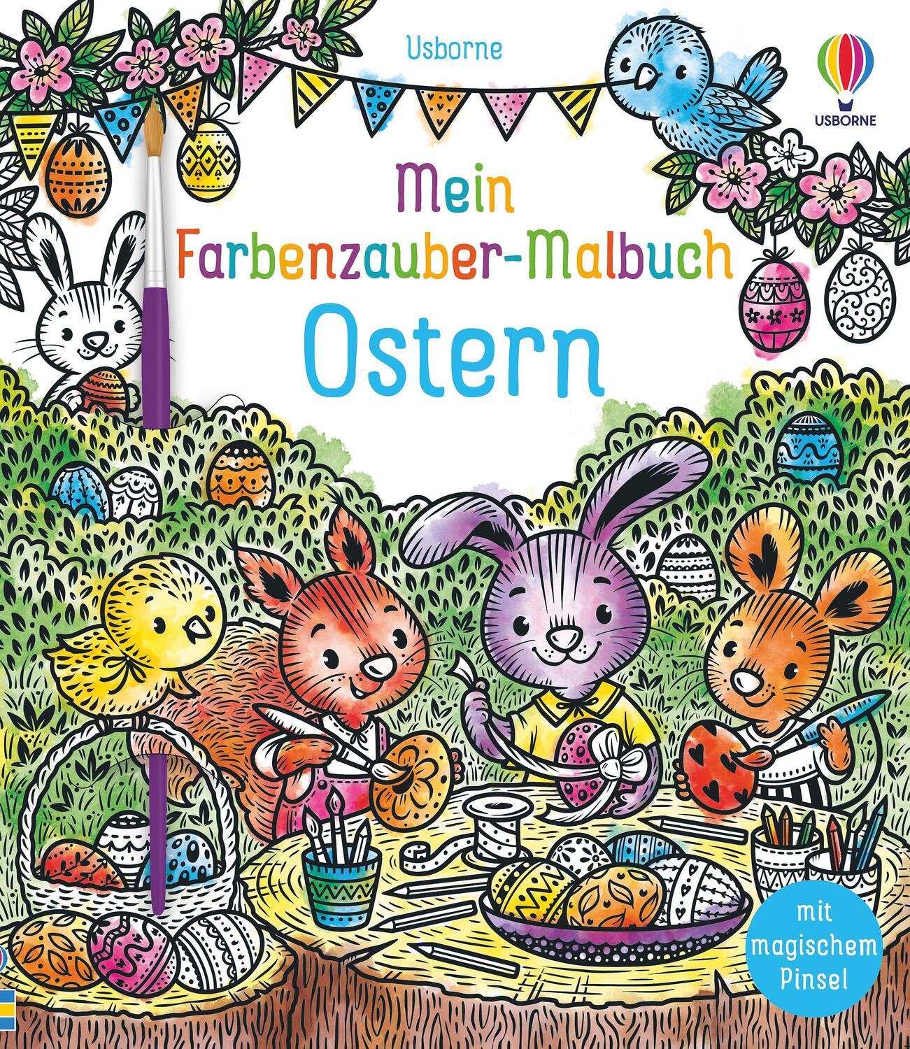 Cover: 9781789417128 | Mein Farbenzauber-Malbuch: Ostern | Abigail Wheatley | Taschenbuch