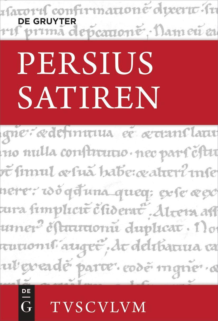Cover: 9783110772906 | Satiren | Lateinisch - deutsch | Aules Persius | Buch | 139 S. | 2022