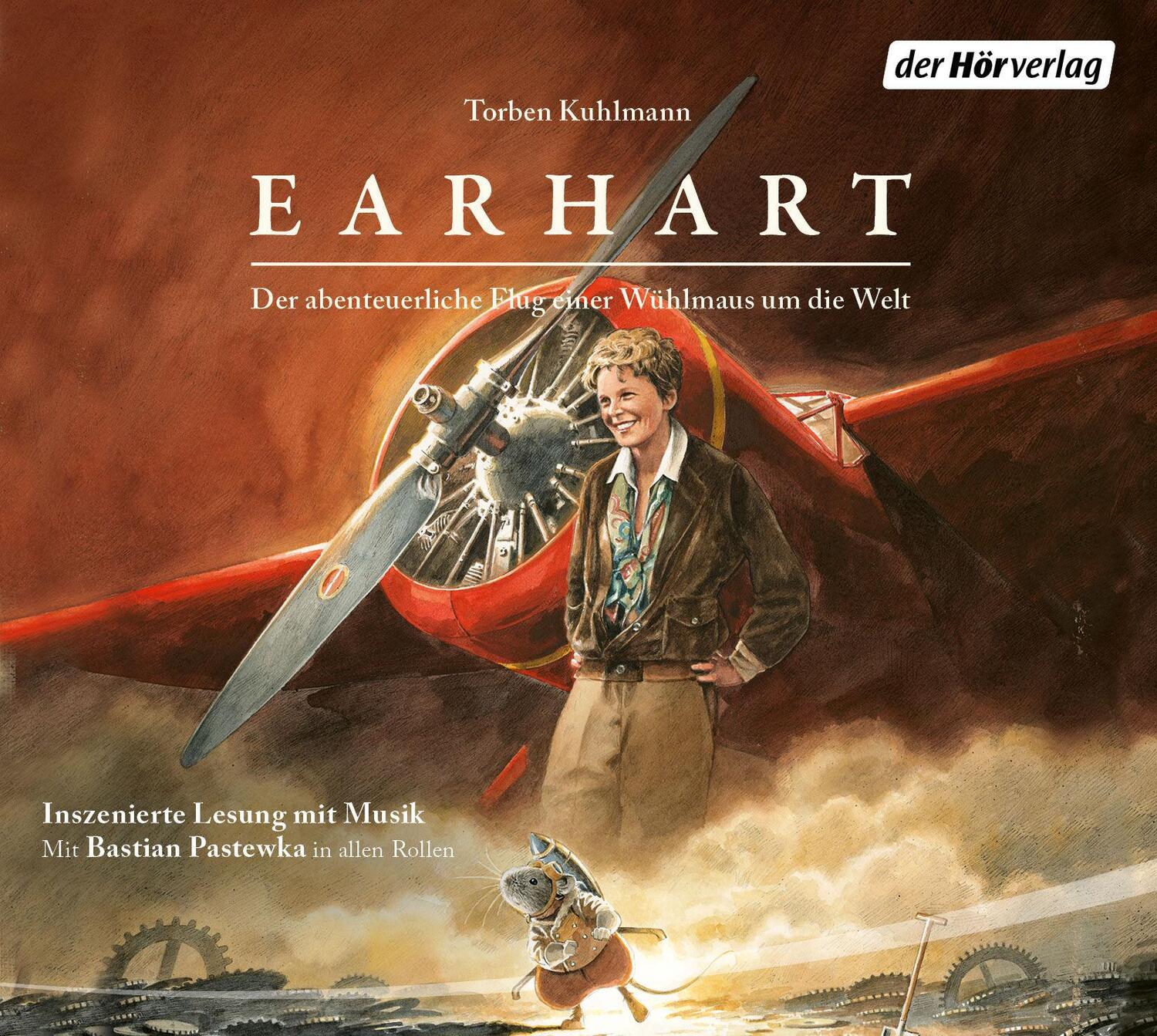 Bild: 9783844552423 | Earhart | Der abenteuerliche Flug einer Wühlmaus um die Welt | CD