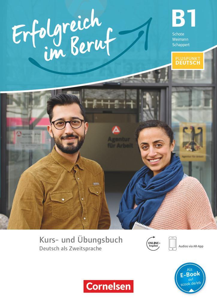 Cover: 9783060229659 | Pluspunkt Deutsch - Erfolgreich im Beruf B1 - Kurs- und Übungsbuch