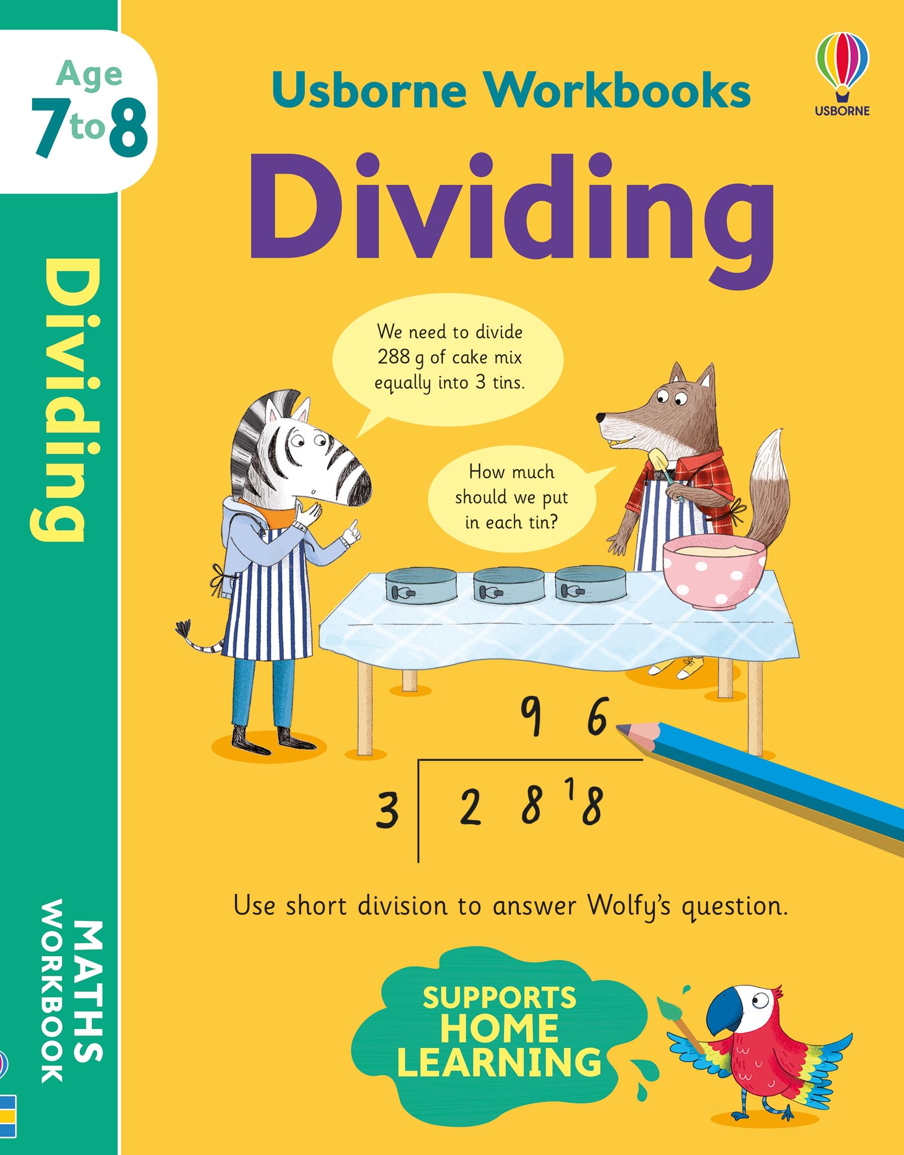 Cover: 9781801313537 | Usborne Workbooks Dividing 7-8 | Holly Bathie | Taschenbuch | Englisch